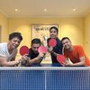 9 Momen Seru Raffi Ahmad & Ariel Noah Main Ping Pong, Pemanasan Sebelum Match Tinju! 