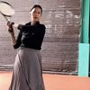 Paula Verhoeven Pakai Baju Tertutup Saat Latihan Tenis, Banjir Pujian Netizen Disebut Sopan Banget! 