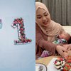 10 Momen Perayaan Usia 1 Bulan Baby Azura, Jalani Pemotretan Lucu!