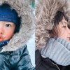 Potret Gemas Dante dan Natusha Anak Chelsea Olivia saat Liburan di Hokkaido Jepang
