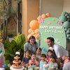 10 Potret Perayaan Ulang Tahun Anak Kembar Syahnaz dan Jeje Govinda, Meriah Banget!