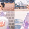 8 Potret OOTD Syifa Hadju Pakai Hanbok Waktu Liburan ke Korea, Mirip Cewek-cewek di Drakor nih!