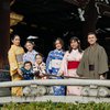 Potret Cantik 4 Anak Perempuan Andhika Pratama dan Ussy Sulistiawaty, Kompak Pakai Kimono saat Liburan di Jepang