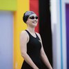 Dijagokan Menang karena Pernah Jadi Atlet, Ini Potret Caitlin Halderman Ikuti Lomba Renang TOSI