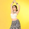 Pamer Perut Rata dan Body Goals, Begini Penampilan DJ Katty Butterfly Pakai Baju Ala India
