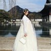 Potret Sabrina Chairunnisa Pakai Hanbok di Korea, Cantik Banget!