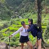 7 Momen Tatjana Saphira Bareng Syahnaz Main di Curug Cibaliung sambil Mendaki Tipis-tipis
