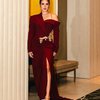 Tampil Memesona dengan Gaun Warna Merah Maroon, Ini Potret Raisa di Grammy Awards 2024