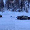 Seru Banget, Ini Potet Maudy Ayunda yang Coba Ngedrift di Salju Pakai Mobil Lamborghini