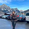 Kedinginan tapi Tetap Stylish, Ini Potret Aaliyah Massaid Main ke Gunung Titlis di Swiss