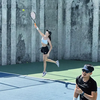 Potret Anya Geraldine saat Main Tenis Bareng Bio One, Meski Udah Mantan Bukan Berarti Musuhan