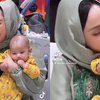 8 Potret Denise Chariesta Pakai Hijab sambil Gendong Baby Jaden, Aura Keibuannya Makin Terpancar!