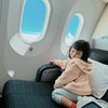 Penerbangan Felicya Angelista ke Jepang, Gemasnya Bible dan Graneth Jadi Sorotan