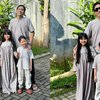 Foto Desta dan Natasha Rizki Kompak Pakai Baju Seragam di Hari Lebaran, Netizen Doakan Rujuk