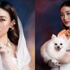 Deretan Pemotretan Terbaru Natasha Wilona Bareng Anjing Kesayangannya, Tampil Serasi Serba Putih