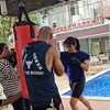 7 Potret Dian Sastro Jalani Latihan Tinju Demi Syuting Series Terbarunya, Gacor Banget!