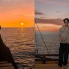 Foto Liburan Dinda Hauw dan Rey Mbayang di Raja Ampat, Romantis Sambil Nikmati Sunset 