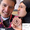 10 Foto Dhini Aminarti Dukung Dimas Seto di London Marathon, So Sweet Banget!