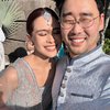 Foto Cantik Maudy Ayunda saat Menghadiri Pesta Pernikahan Bertema Bollywood, Tampil Kompak dengan Suami