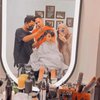 Daddy Goals Banget, Ini Foto -Foto Ikram Rosadi Temani Yusuf Anak Sambungnya Potong Rambut
