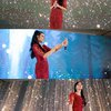 7 Foto Lyodra Ginting Manggung Pakai Gaun Merah, Pesonanya bak Bidadari Turun dari Langit