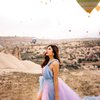 Berlatarkan View Indah Cappadocia, Ini Deretan Foto Cantik Sarah Keihl Jalani Photoshoot di Turki!