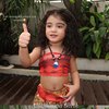 Disebut Bayi Artis Tercantik, Ini 7 Foto Guzel Anak Margin Wieheerm Pakai Kostum Moana