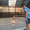 8 Foto Xabiru dan Chava yang Mulai Aktif Latihan Tenis, Lincah dan Cepat Tanggap Banget!