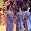 Visualnya Banjir Pujian, Ini Pesona 5 Bridesmaid di Resepsi Pernikahan Mahalini Raharja dan Rizky Febian