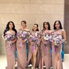 9 Potret Aaliyah Massaid Tampil Cantik Jadi Bridesmaid di Pernikahan Mahalini dan Rizky Febian