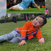 Calon Penerus RANS Nusantara Nih, Ini Foto-Foto Cipung saat Asyik Main Bola di London