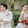 9 Foto Resepsi Pernikahan Mahalini dan Rizky Febian di Bali, Kenakan Gaun Pengantin dari Hian Tjen
