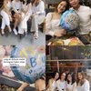 Sederhana tapi Bikin Bahagia, Ini Foto-Foto Keseruan Baby Shower Pamela Bowie dari Orang Terdekat