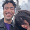 10 Foto Vidi Aldiano dan Sheila Dara Aisha di Paris, Niatnya Pose Romantis Malah Jadi Mistis