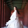 8 Foto Rebecca Klopper dengan Balutan Hanbok, Penampilannya Mirip Eonnie-eonnie Korea!