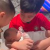 Ini Penampakan Wajah Baby Lily yang Tersorot Kamera, Cantik Banget Disebut Rayyanza Versi Perempuan