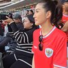 Foto Sarwendah saat Pertama Kali Nonton Timnas Indonesia, Tampil Cetar Panggil Hair Stylist Sampai MUA