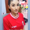 Foto Sarwendah saat Pertama Kali Nonton Timnas Indonesia, Tampil Cetar Panggil Hair Stylist Sampai MUA