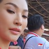 Foto Sarwendah saat Pertama Kali Nonton Timnas Indonesia, Tampil Cetar Panggil Hair Stylist Sampai MUA