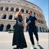 10 Foto Bunga Citra Lestari dan Tiko Aryawardhana Honeymoon di Roma, Romantis Keliling Kota Naik Vespa