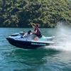 10 Potret Glenca Chysara Main Jetski di Danau Toba, Pamer Kemampuan yang Bikin Geleng-Geleng Kepala!