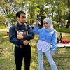 Kejar Gelar Sarjana, Ini Momen Sidang Sempro Lesti Kejora yang Dilakukan Secara Daring