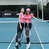 Deretan Foto Felicya Angelista Main Tenis Pakai Outfit Serba Pink, Pinky Lovers Abis!