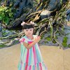 10 Foto Ameena dengan Outfit Colorful, Gemes Mirip Es Krim Padle Pop!