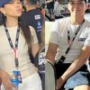 8 Foto Mesra Al Ghazali dan Alyssa Daguise di Event Drifting, Resmi Balikan Nih?