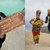 Menari di Atas Puncak, Ini Deretan Foto Momen Denada Mendaki Gunung Ijen