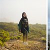 Menari di Atas Puncak, Ini Deretan Foto Momen Denada Mendaki Gunung Ijen