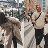 8 Potret Gading Gisel Gempi Liburan di Sydney, Kompak Banget Pakai Outfit Matching!