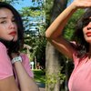 7 Foto Ussy Sulistiawaty Pakai Dress Gemas Warna Pink, Auranya Masih Cocok Jadi ABG nih!