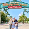 7 Foto Sarwendah dan Ketiga Anaknya Jalan-Jalan di Disneyland HongKong, Tetap Happy Meski Ada yang Kurang